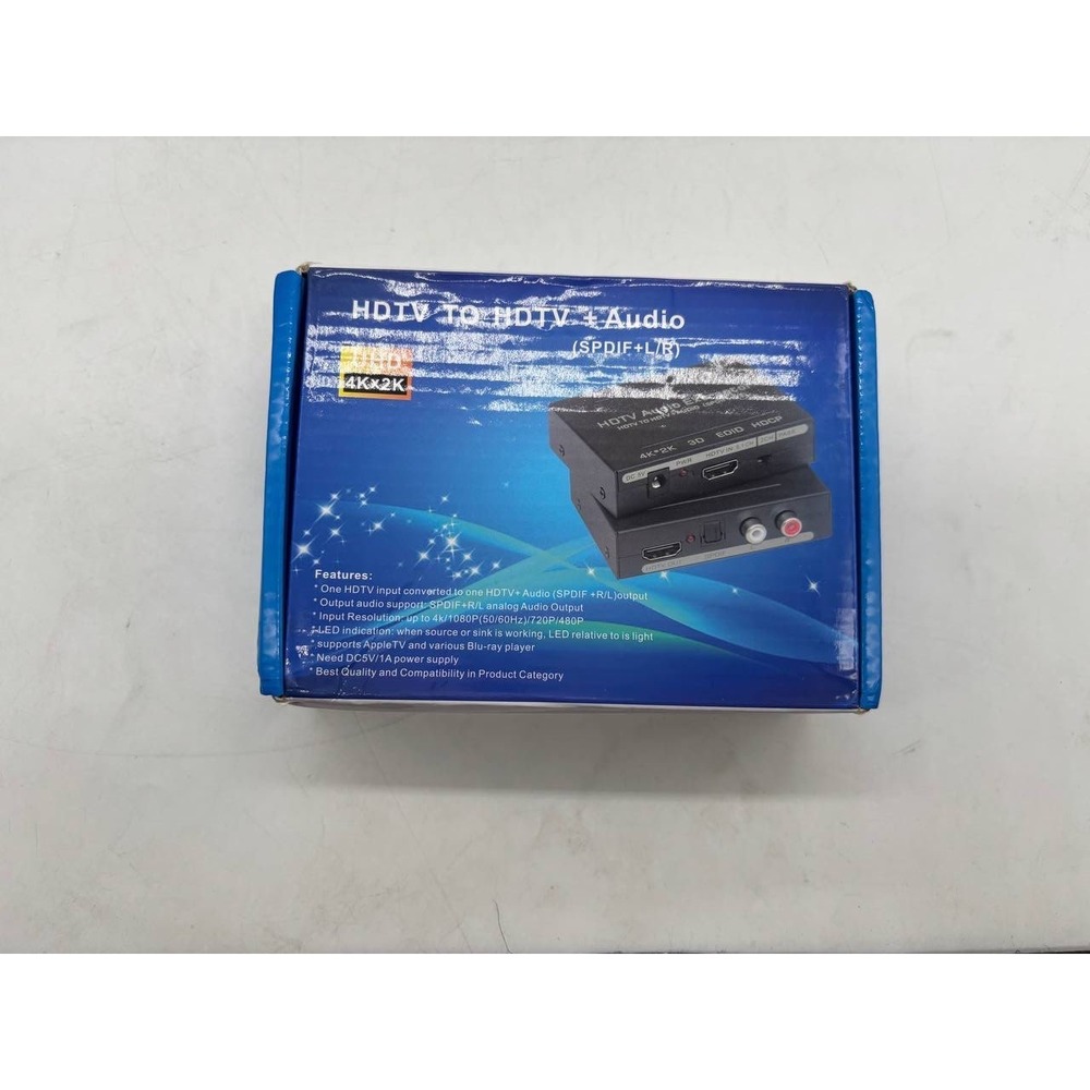 HDTV Audio Extractor Converter 4K 2K 3D SPDIF L/R Audio